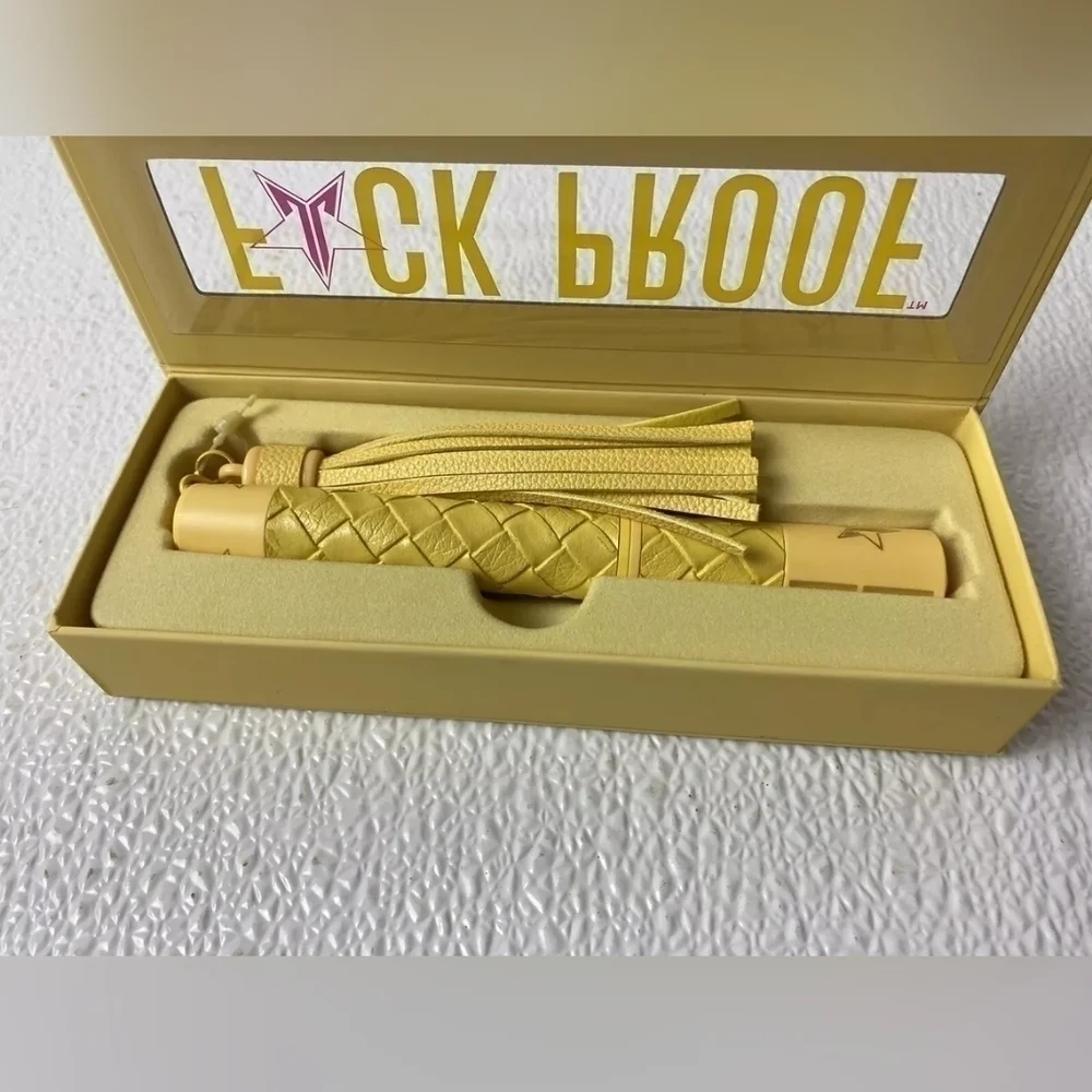Jeffree Star F PROOF Banana Fetish Mascara 0.27FL OZ New Yellow